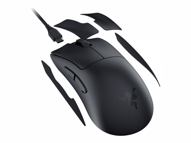Razer DeathAdder V3 Pro - Optisk Trådlös Gamingmus, Svart