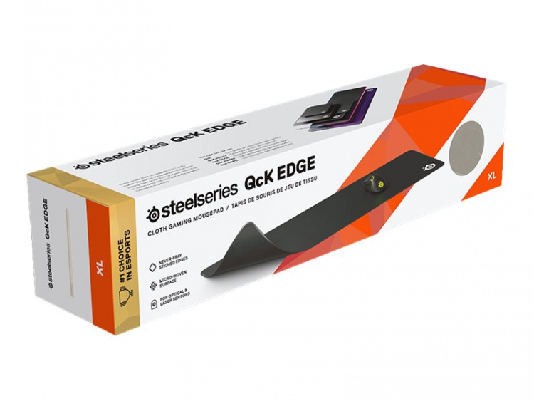 SteelSeries Qck Edge - Musmatta XL, Svart