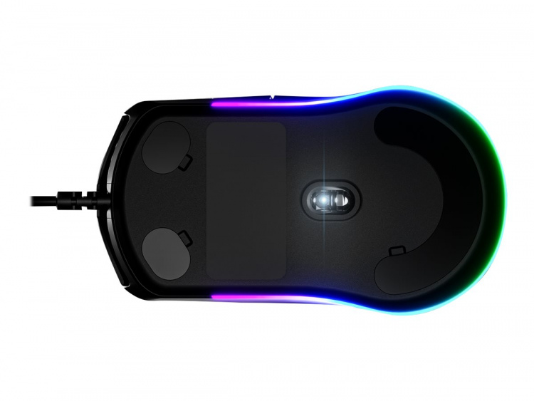SteelSeries Rival 3 - Optisk Gamingmus med RGB-belysning, Svart