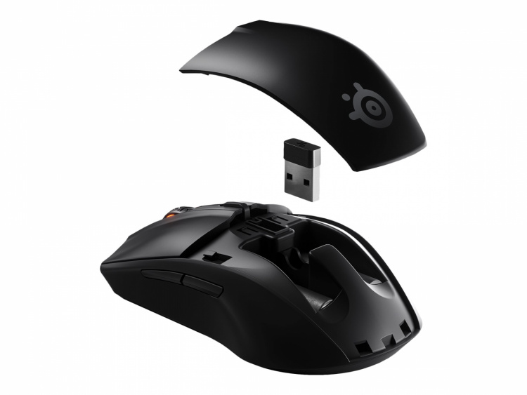 SteelSeries Rival 3 Wireless - Trådlös Optisk Gamingmus, Svart