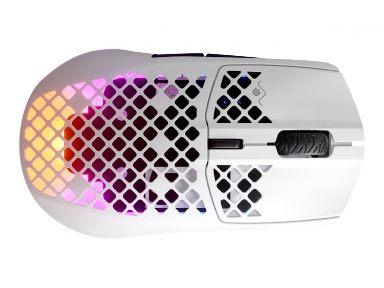 SteelSeries Aerox 3 2022 Edition - Optisk Trådlös Gamingmus, Vit