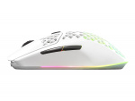 SteelSeries Aerox 3 2022 Edition - Optisk Trådlös Gamingmus, Vit