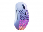 SteelSeries Aerox 3 2022 Edition - Optisk Trådlös Gamingmus, Vit