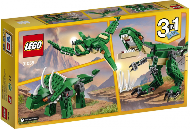 LEGO Creator 31058 - Mäktiga dinosaurier