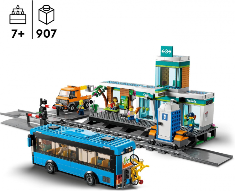 LEGO City Trains 60335 - Tågstation