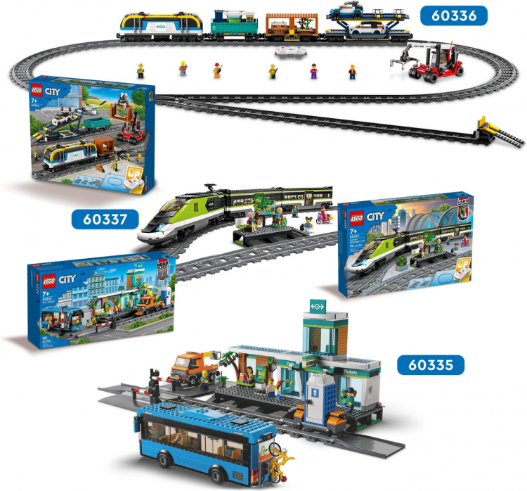 LEGO City Trains 60335 - Tågstation