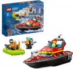 LEGO City Fire 60373 - Brandräddningsbåt