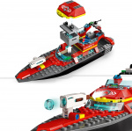 LEGO City Fire 60373 - Brandräddningsbåt