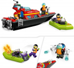 LEGO City Fire 60373 - Brandräddningsbåt