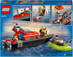 LEGO City Fire 60373 - Brandräddningsbåt