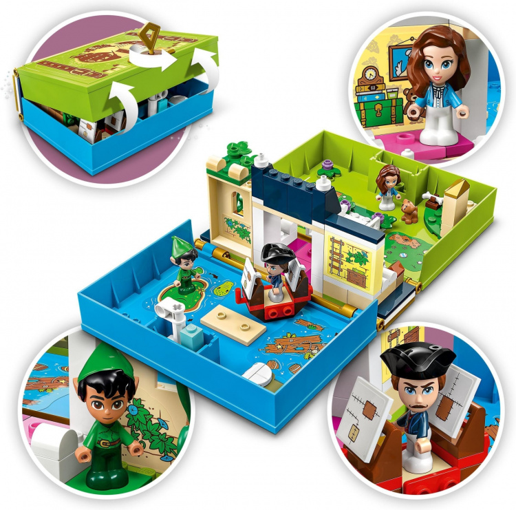 LEGO Disney Classic 43220 - Peter Pan och Wendys sagoboksäventyr