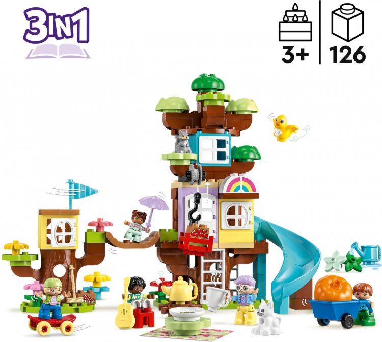 LEGO DUPLO Town 10993 - 3-i-1 Trädkoja LEGO DUPLO Town 10993 - 3-i-1 Trädkoja