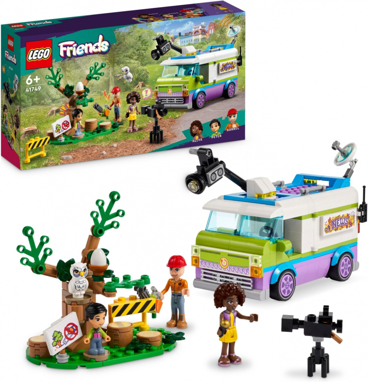 LEGO Friends 41749 - Nyhetsbil