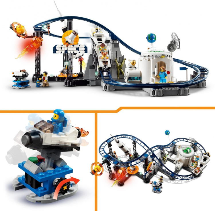 LEGO Creator 31142 - Bergochdalbana med rymdtema