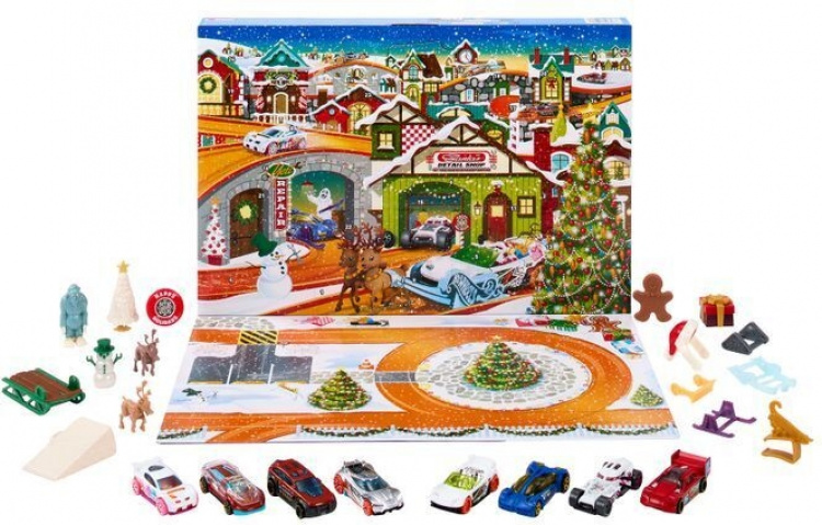 Hot Wheels Basics Adventskalender