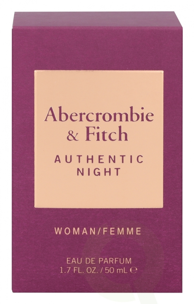 Abercrombie & Fitch Authentic Night Women Edp Spray 50 ml