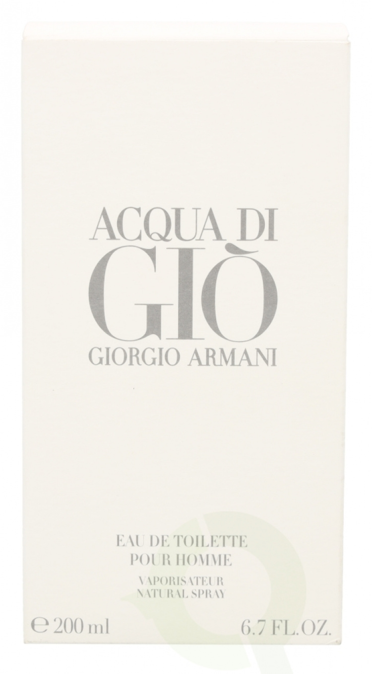 Armani Acqua Di Gio Pour Homme Edt Spray 200 ml