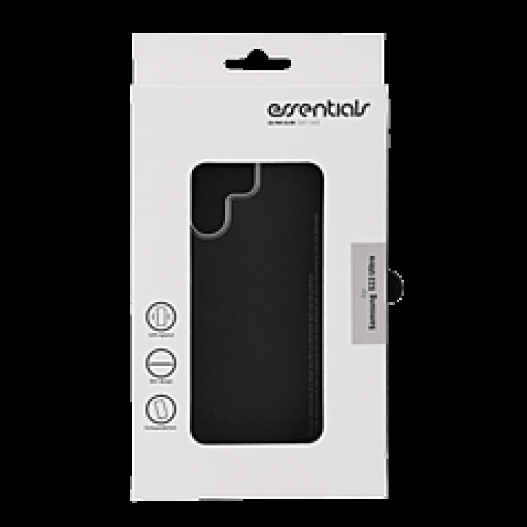 essentials Samsung Galaxy S22 Ultra TPU back cover, Transp. essentials Samsung Galaxy S22 Ultra TPU back cover, Transp.