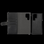 essentials Samsung Galaxy S22 Ultra PU wall,detac,3 card,Blk essentials Samsung Galaxy S22 Ultra PU wall,detac,3 card,Blk