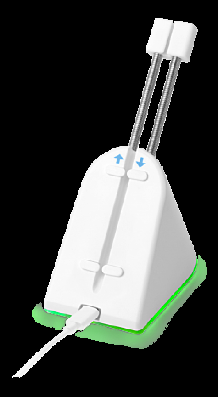 deltaco_gaming Mouse Bungee, vit/RGB deltaco_gaming Mouse Bungee, vit/RGB