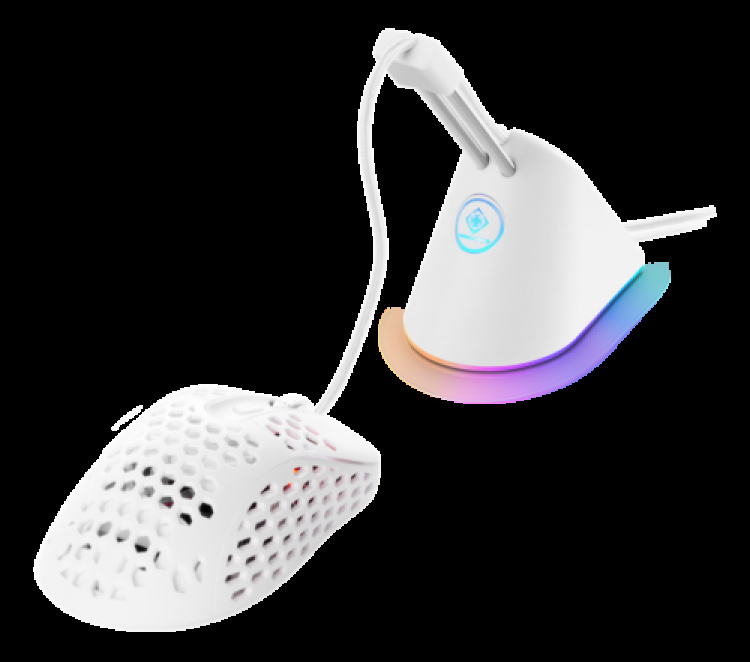 deltaco_gaming Mouse Bungee, vit/RGB deltaco_gaming Mouse Bungee, vit/RGB