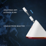 deltaco_gaming Mouse Bungee, vit/RGB deltaco_gaming Mouse Bungee, vit/RGB