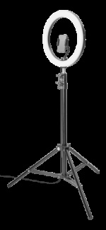 Gadgetmonster Vlogging Kit - Komplett Vlogg-kit med LED-ringbelysning och golvstativ