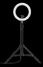 Gadgetmonster Vlogging Kit - Komplett Vlogg-kit med LED-ringbelysning och golvstativ