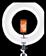Gadgetmonster Vlogging Kit - Komplett Vlogg-kit med LED-ringbelysning och golvstativ
