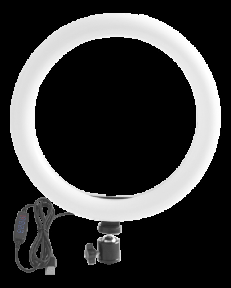 Gadgetmonster Vlogging Kit - Komplett Vlogg-kit med LED-ringbelysning och golvstativ