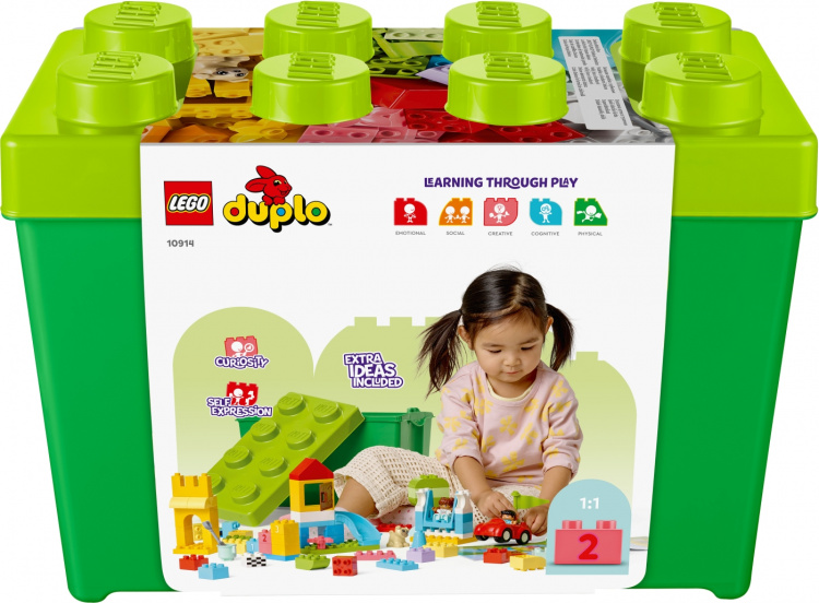 LEGO DUPLO Classic 10914 - Klosslåda deluxe