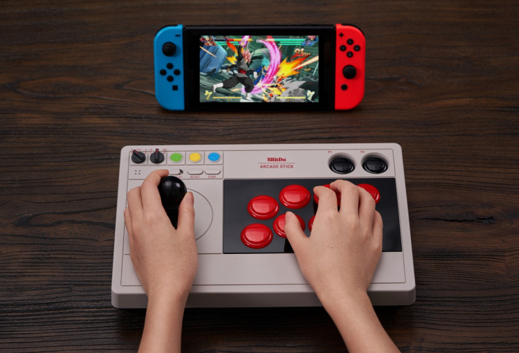 8BitDo Arcade Stick, Switch / PC