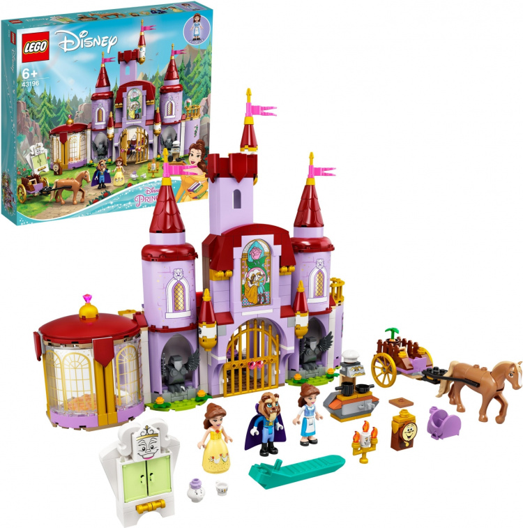 LEGO Disney Princess 43196 - Belle och Odjurets slott