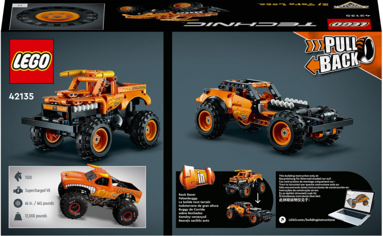 LEGO Technic 42135 - Monster Jam™ El Toro Loco™