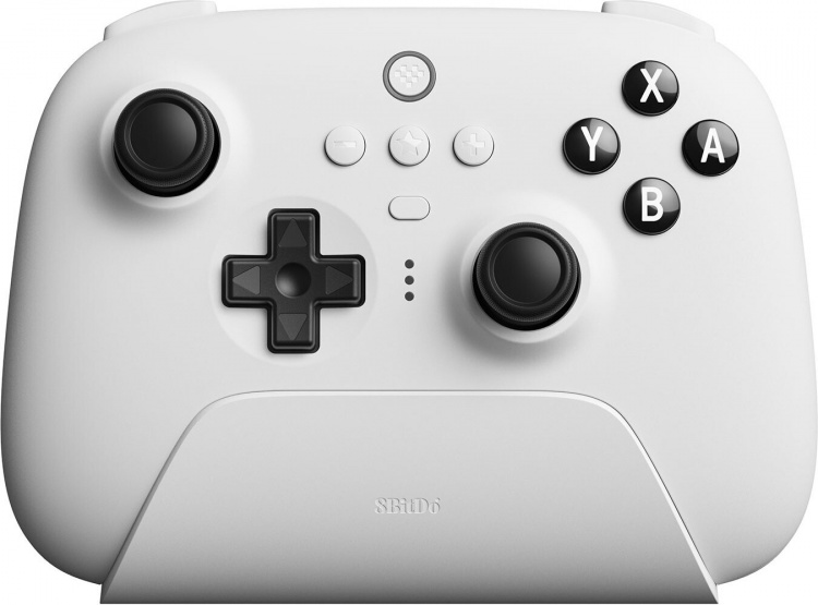 8BitDo Ultimate Bluetooth Controller, Vit, Switch / PC