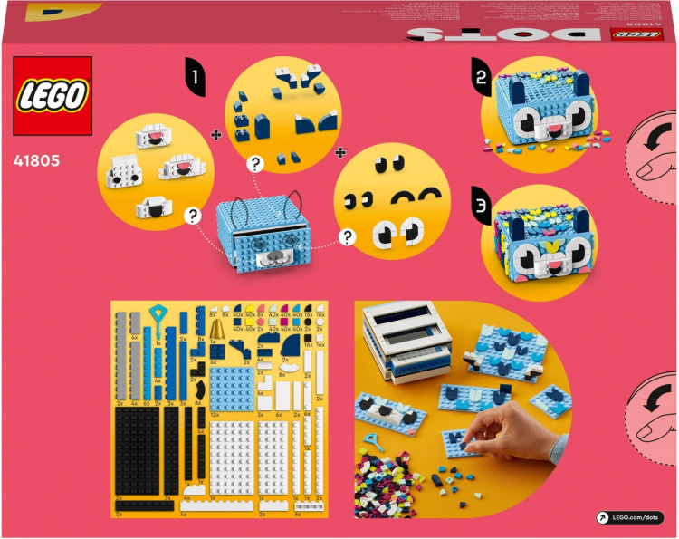 LEGO DOTS 41805 - Kreativ djurlåda