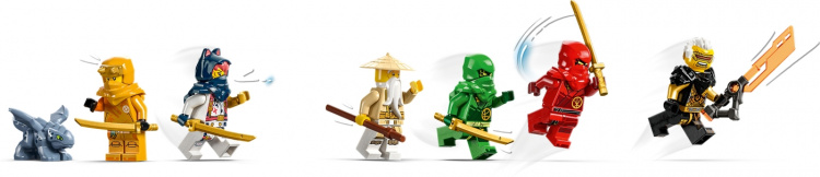 LEGO Ninjago 71797 - Ödets gåva – kamp mot klockan