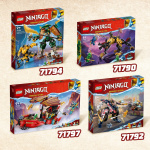 LEGO Ninjago 71797 - Ödets gåva – kamp mot klockan