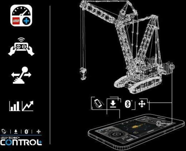 LEGO Technic 42146 - Liebherr bandkran LR 13000