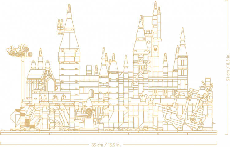 LEGO Harry Potter 76419 - Hogwarts™ slott och område LEGO Harry Potter 76419 - Hogwarts™ slott och område