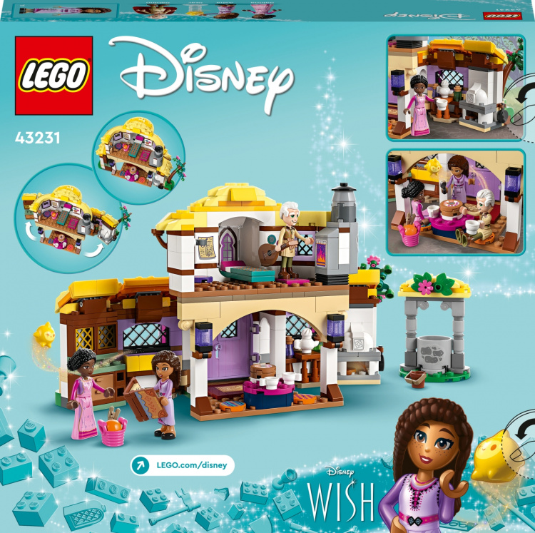 LEGO Disney Princess 43231 - Ashas stuga