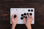 8BitDo Arcade Stick, Vit, Xbox / PC