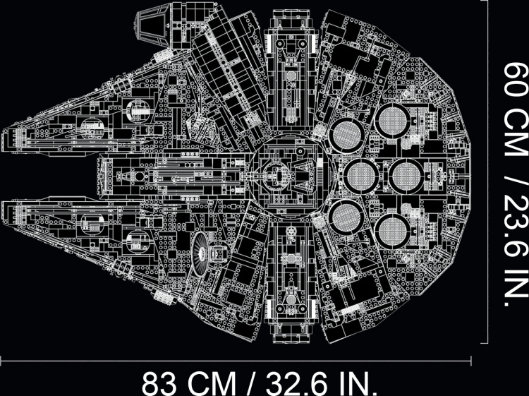 LEGO Star Wars 75192 UCS Millennium Falcon