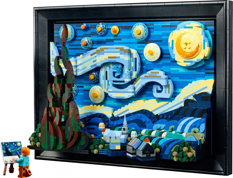 LEGO Ideas 21333 - Vincent van Gogh – Stjärnenatt