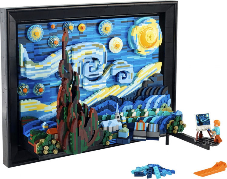 LEGO Ideas 21333 - Vincent van Gogh – Stjärnenatt