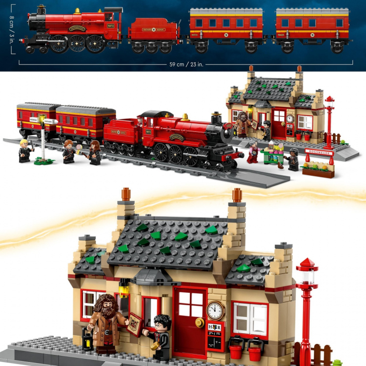 LEGO Harry Potter 76423 - Hogwartsexpressen & Hogsmeade station