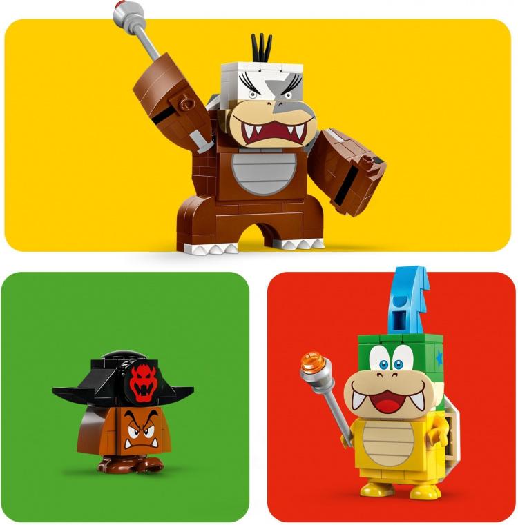 LEGO Super Mario 71427 - Larrys och Mortons luftskepp – Expansionsset