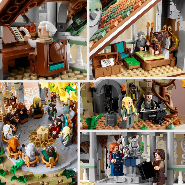 LEGO Lord of the Rings 10316 - SAGAN OM RINGEN: VATTNADAL LEGO Lord of the Rings 10316 - SAGAN OM RINGEN: VATTNADAL