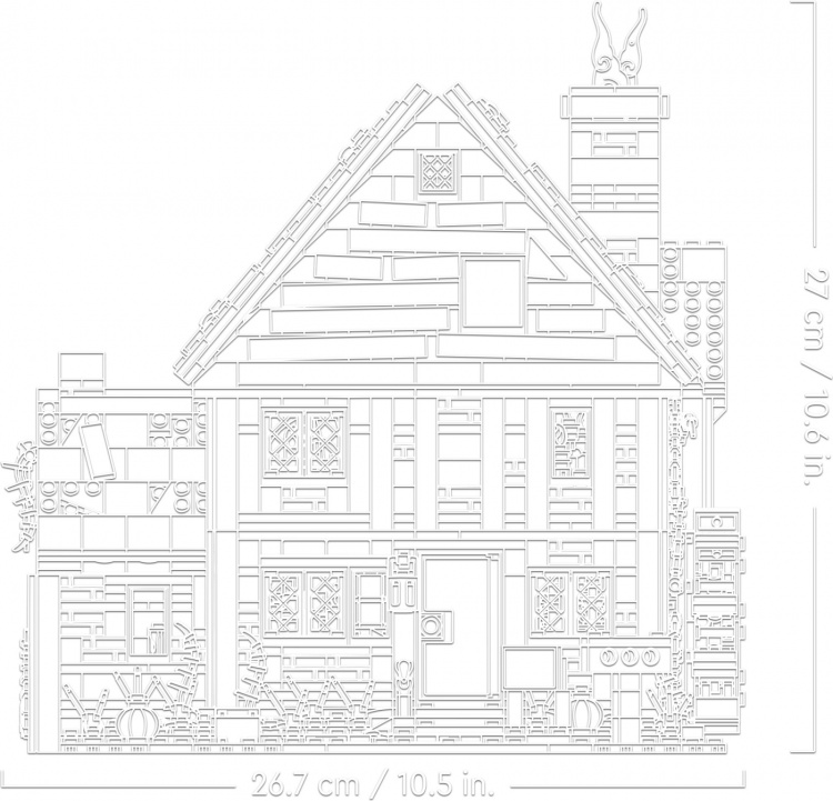 LEGO Ideas 21341 - Disney Hocus Pocus: Systrarna Sandersons stuga