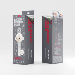 Maxlife Animal MX-100 - Bluetooth Karaoke-mikrofon med inbyggd högtalare, Vit